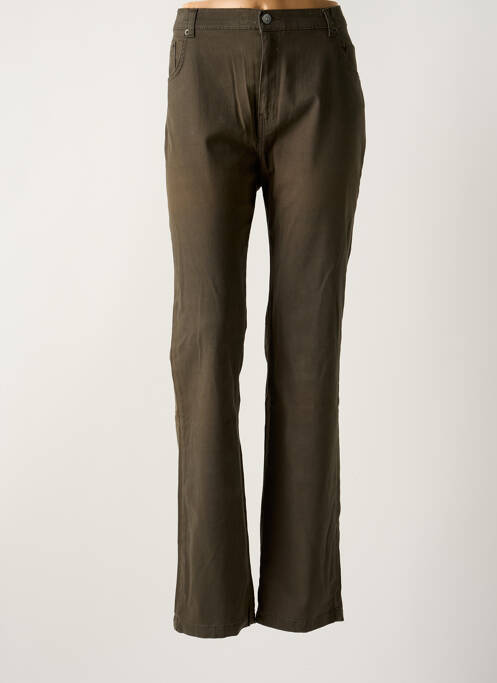 Pantalon slim verde IMPAQT femeie