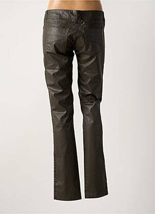 Pantalon slim talie joasă talie joasă maro IKKS femeie