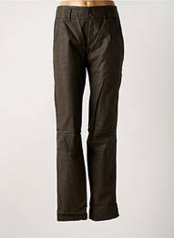 Pantalon drept elasticitate mărime normală maro ONE STEP femme