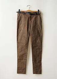 Pantalon chino talie joasă talie joasă maro MAISON SCOTCH femeie
