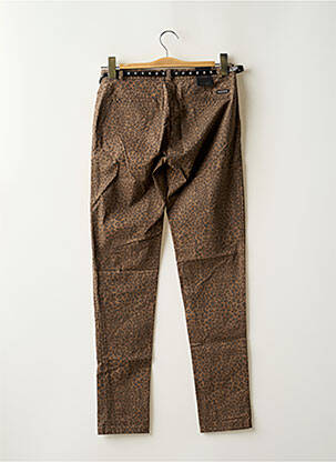 Pantalon chino talie joasă talie joasă maro MAISON SCOTCH femeie