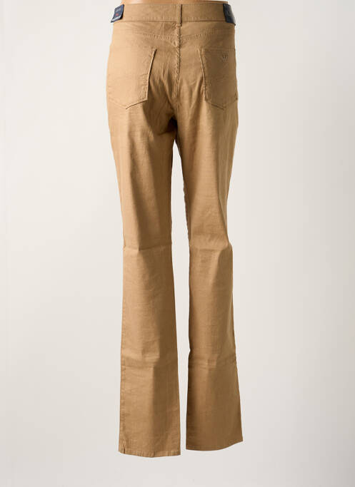 Blugi cu croială slim maro ARMANI femeie