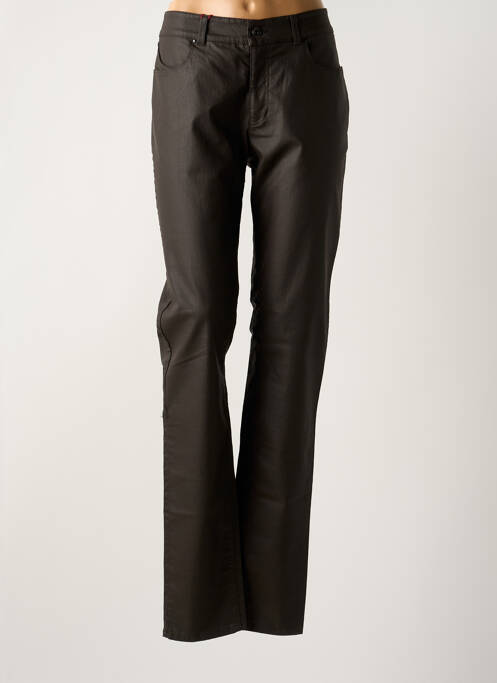 Pantalon slim maro ARMANI femeie