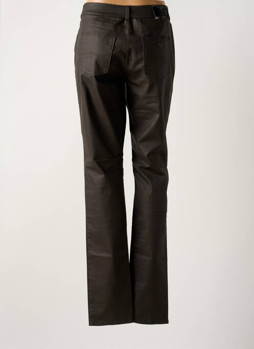 Pantalon slim maro ARMANI femeie