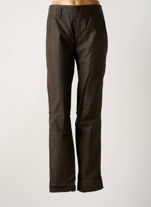 Pantalon drept maro ONE STEP femeie
