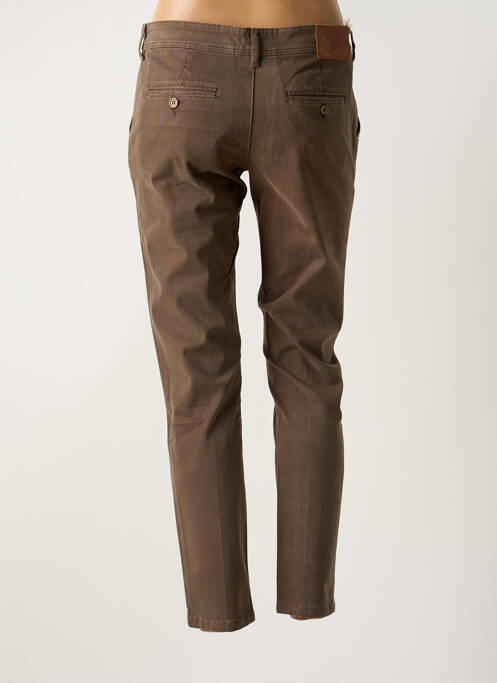 Pantalon chino maro NFY femeie