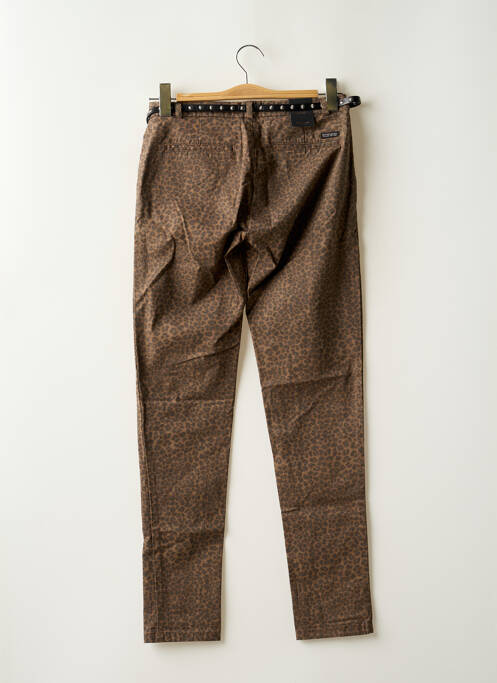 Pantalon chino maro MAISON SCOTCH femeie