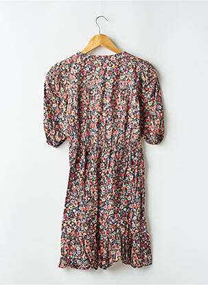 Rochie scurtă mâneci 3/4 mâneci 3/4 portocalie OYSHO femeie