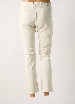 Pantalon 7/8 elasticitate bej DONOVAN femeie