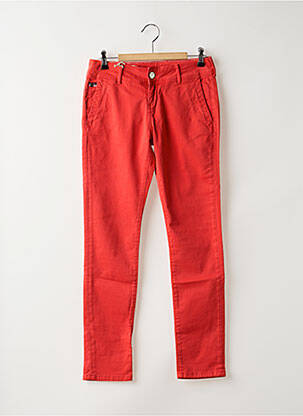 Pantalon 7/8 elasticitate roșu DONOVAN femeie