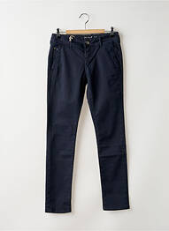 Pantalon 7/8 elasticitate mărime normală albastru DONOVAN femme