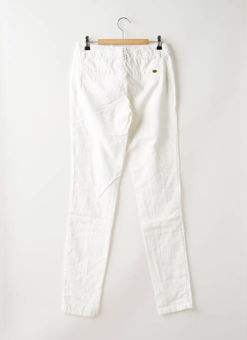Pantalon slim alb FREEMAN T.PORTER femeie