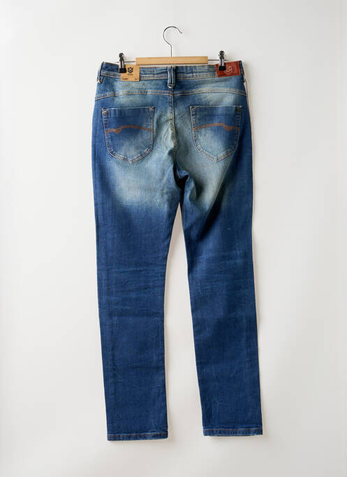 Blugi cu croială slim albastru FREEMAN T.PORTER femeie