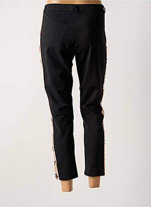 Pantalon 7/8 croială tip țigaretă talie joasă negru MAISON SCOTCH femeie