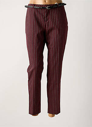 Pantalon chino roșu MAISON SCOTCH femeie
