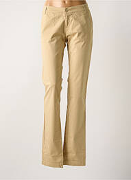 Pantalon chino talie joasă talie joasă bej TEDDY SMITH femeie