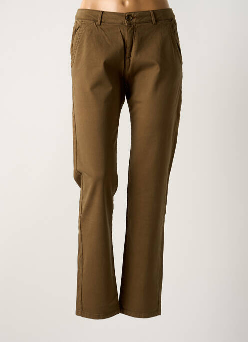 Pantalon chino verde REIKO femeie
