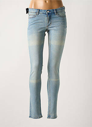 Blugi cu croială slim albastru CHEAP MONDAY femeie