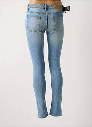 Blugi skinny elasticitate talie joasă albastru CHEAP MONDAY femeie