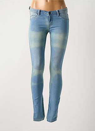 Blugi skinny elasticitate talie joasă albastru DR DENIM femeie