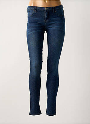 Blugi skinny elasticitate talie joasă albastru DR DENIM femeie