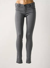 Blugi skinny elasticitate talie joasă gri DR DENIM femme