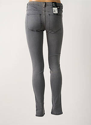 Blugi skinny elasticitate talie joasă gri DR DENIM femeie
