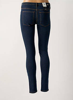 Blugi skinny țesătură brută talie joasă albastru DR DENIM femeie