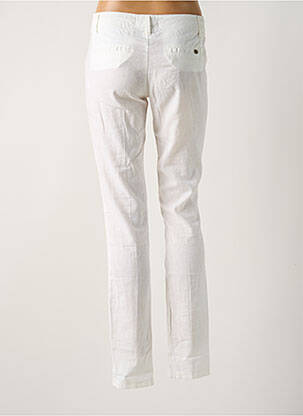 Pantalon slim talie joasă talie joasă alb FREEMAN T.PORTER femeie