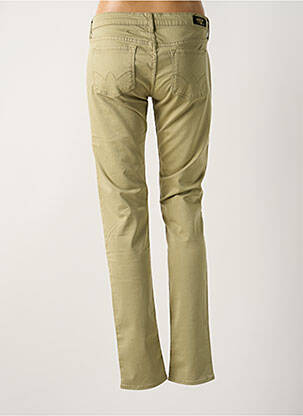 Pantalon slim talie joasă talie joasă verde LE TEMPS DES CERISES femeie