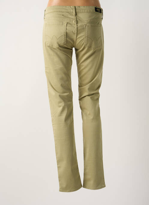Pantalon slim verde LE TEMPS DES CERISES femeie