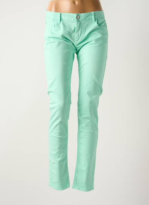 Pantalon slim albastru LE TEMPS DES CERISES femeie