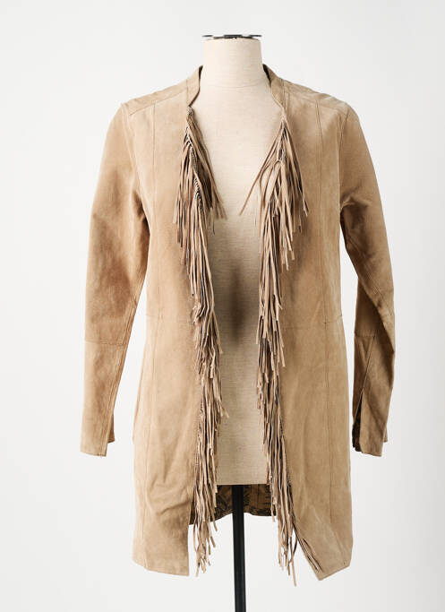 Palton lung bej OAKWOOD femeie