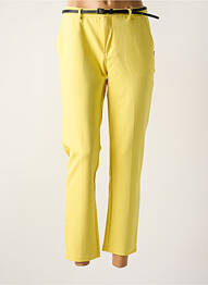 Pantalon 7/8 elasticitate mărime normală galben MAISON SCOTCH femeie