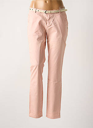 Pantalon chino roz MAISON SCOTCH femeie