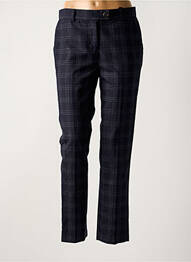 Pantalon slim talie elastică mărime normală albastru MAISON LAB femeie