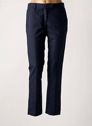 Pantalon drept albastru MAISON LAB femeie