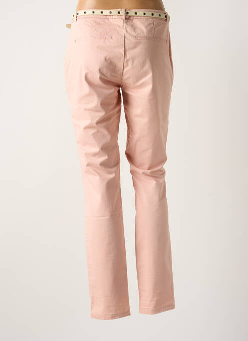 Pantalon chino roz MAISON SCOTCH femeie
