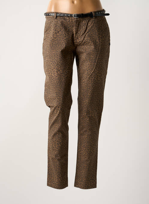 Pantalon chino maro MAISON SCOTCH femeie