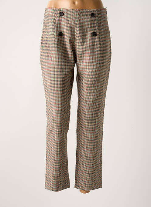 Pantalon drept maro MAISON SCOTCH femeie