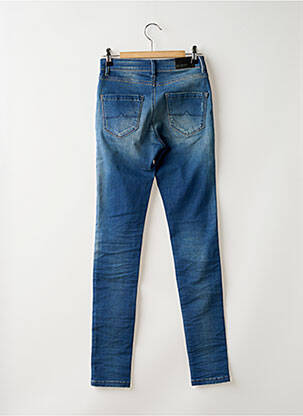 Blugi skinny efect uzat decolorat talie înaltă albastru DN.SIXTY SEVEN femeie