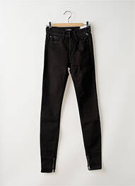 Blugi skinny talie înaltă talie înaltă negru REPLAY femeie