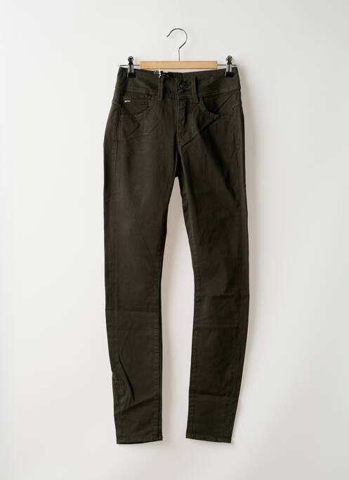 Pantalon slim verde G STAR femeie