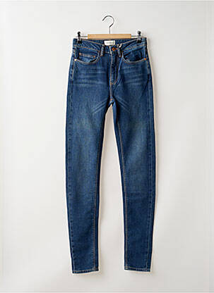 Blugi cu croială slim albastru ARMEDANGELS femeie