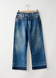 Blugi cu croială dreaptă elasticitate talie joasă albastru PEPE JEANS femme