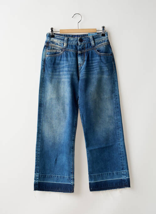 Blugi cu croială dreaptă albastru PEPE JEANS femeie