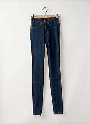 Blugi skinny țesătură brută talie înaltă albastru DR DENIM femeie