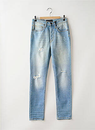 Blugi cu croială slim albastru UNIQUE DNM femeie