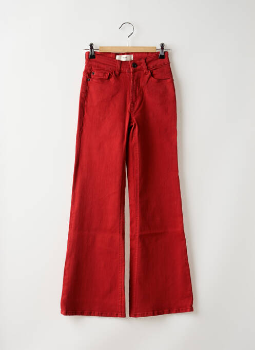 Blugi bootcut roșu ICHI femeie