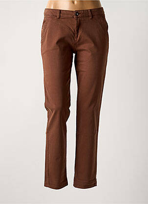 Pantalon chino maro REIKO femeie